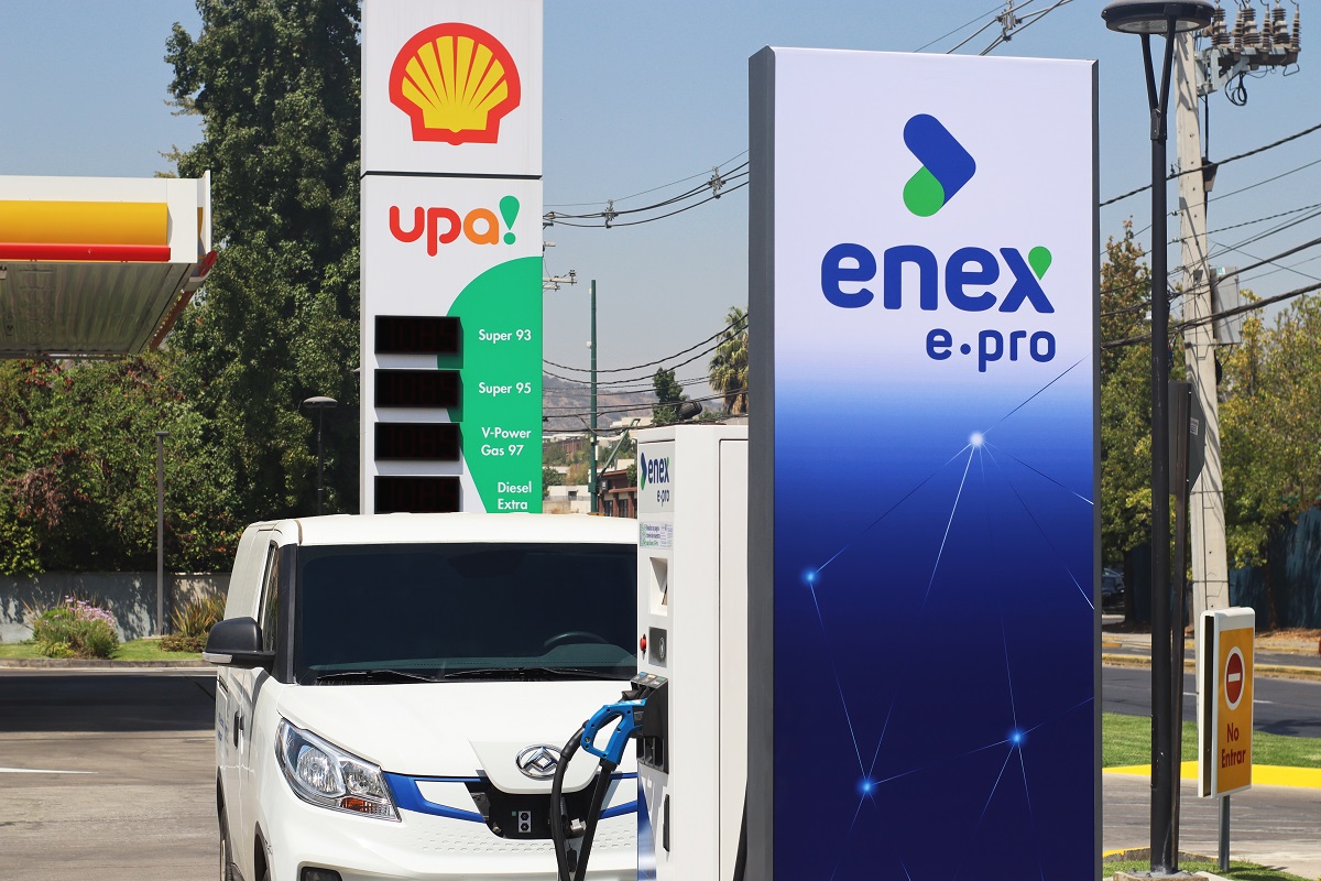 Enex E-Pro anuncia fortalecimiento de su red de carga a través de alianza con Shell Recharge