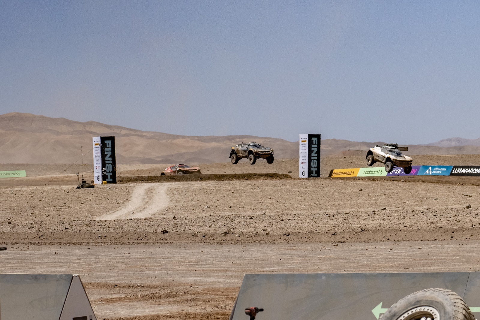 El equipo X44 alcanzó la cima de la Antofagasta Minerals Copper X Prix