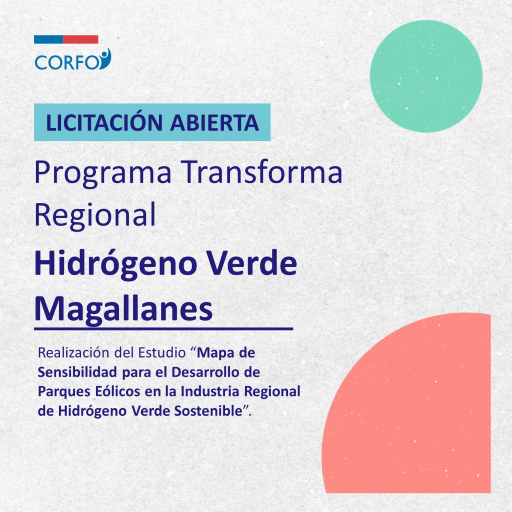 Programa Transforma de Corfo licita estudio para identificar impacto de H2V en la Región de Magallanes
