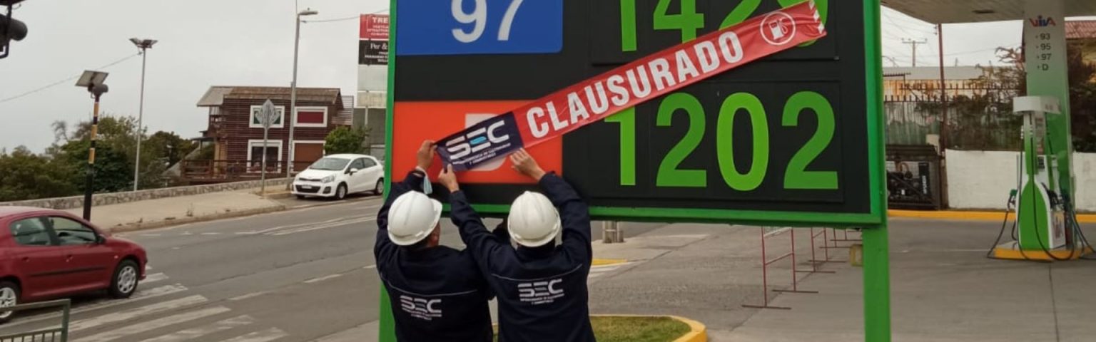 SEC Valparaíso clausura estación de servicio al detectar venta de combustible que no cumple con estándares de calidad exigidos