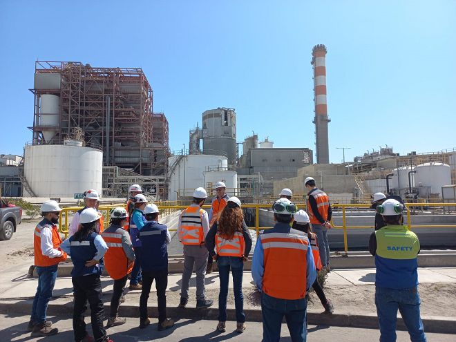 Los objetivos de la visita técnica que SEA Antofagasta realizó a la termoeléctrica Angamos