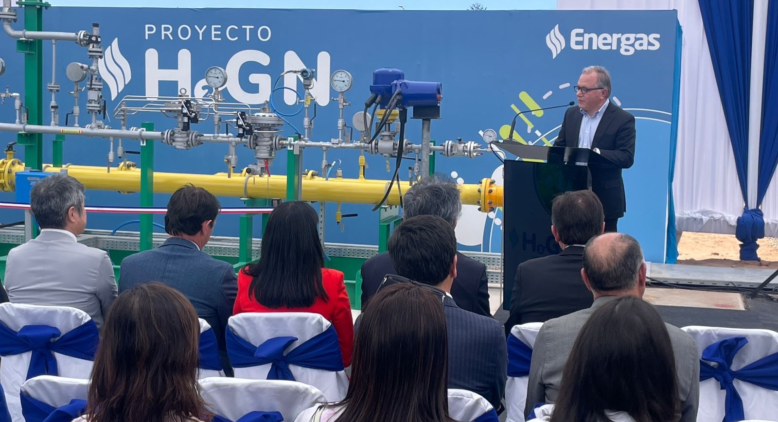 Iniciativa pionera en América Latina: Gasvalpo comienza inyección de hidrógeno verde a su red de gas natural en Coquimbo