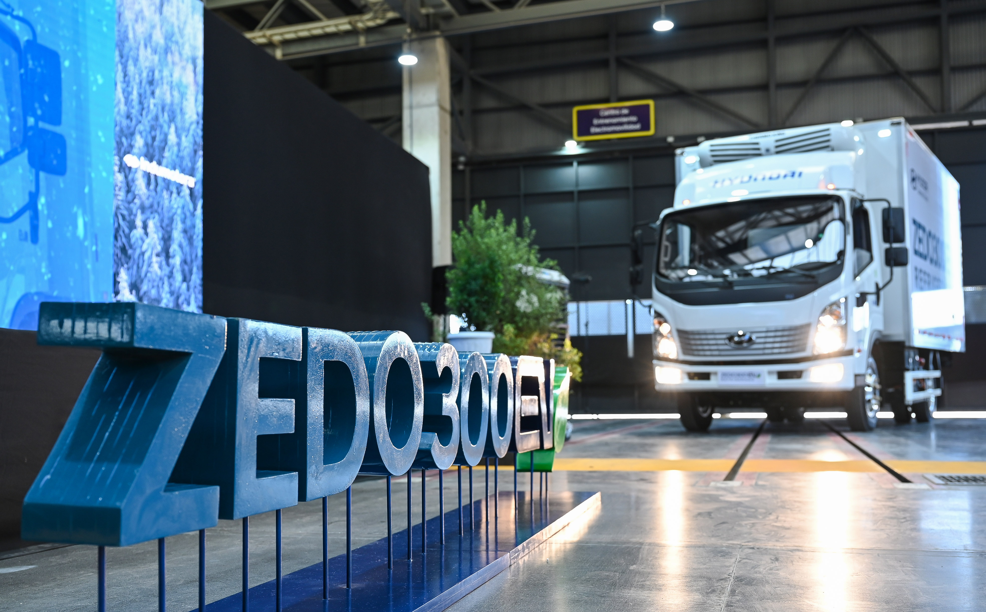 Hyundai trae el primer camión eléctrico refrigerado a Chile