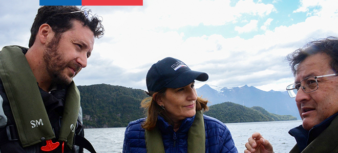 Directora del SEA visita Aysén con foco en evaluación ambiental de proyectos de energía renovable y salmonicultura
