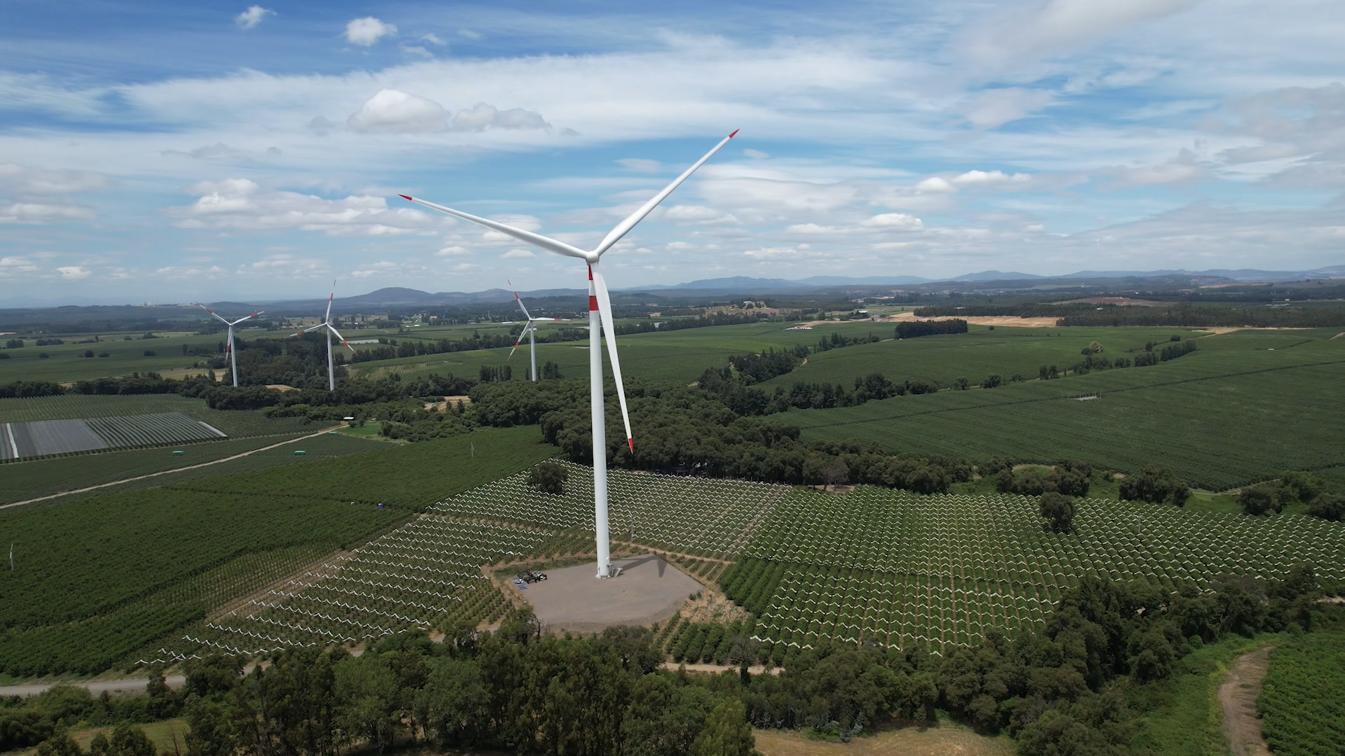 Enel Green Power inicia operación comercial de nuevo parque eólico en La Araucanía
