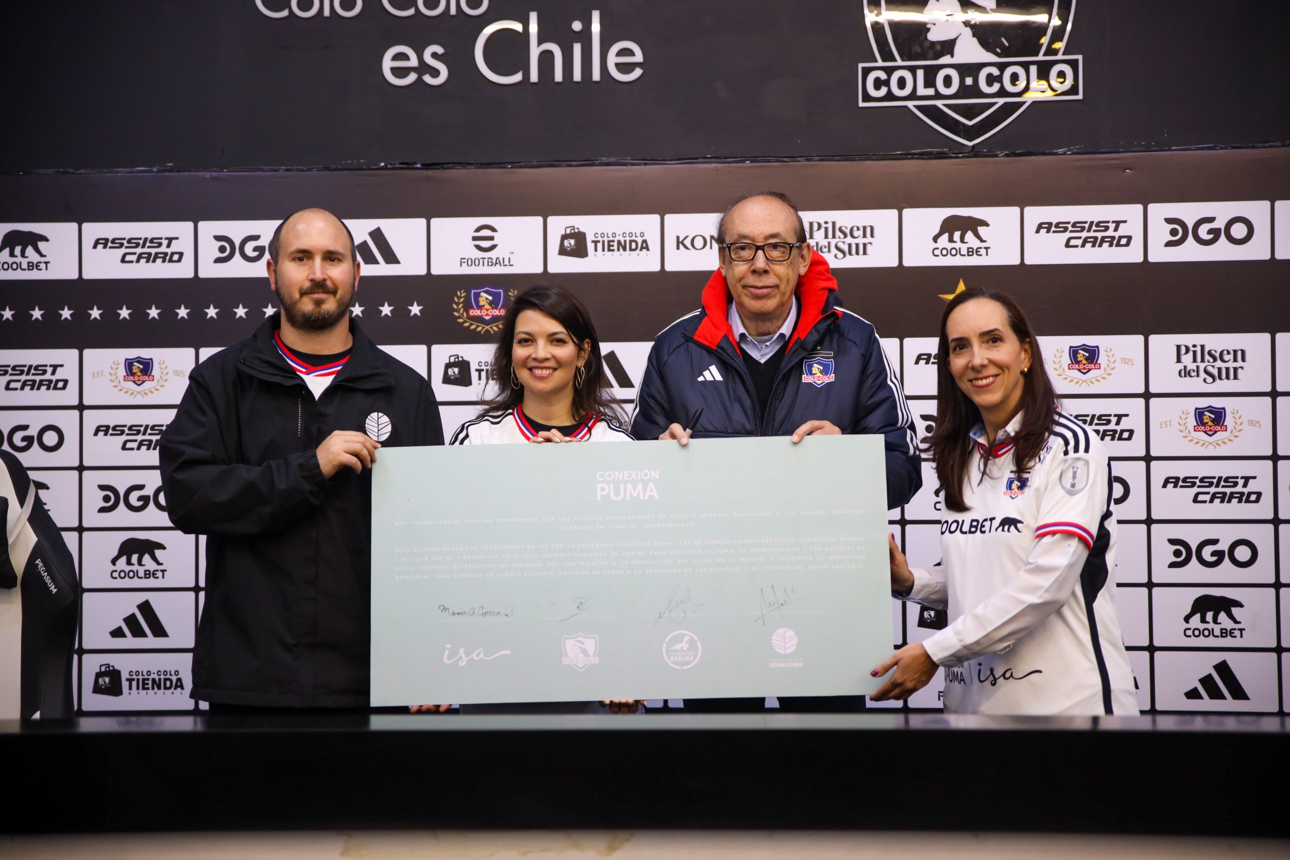 Conexión Puma de ISA apunta a Colo Colo como el primer club carbono neutral del país