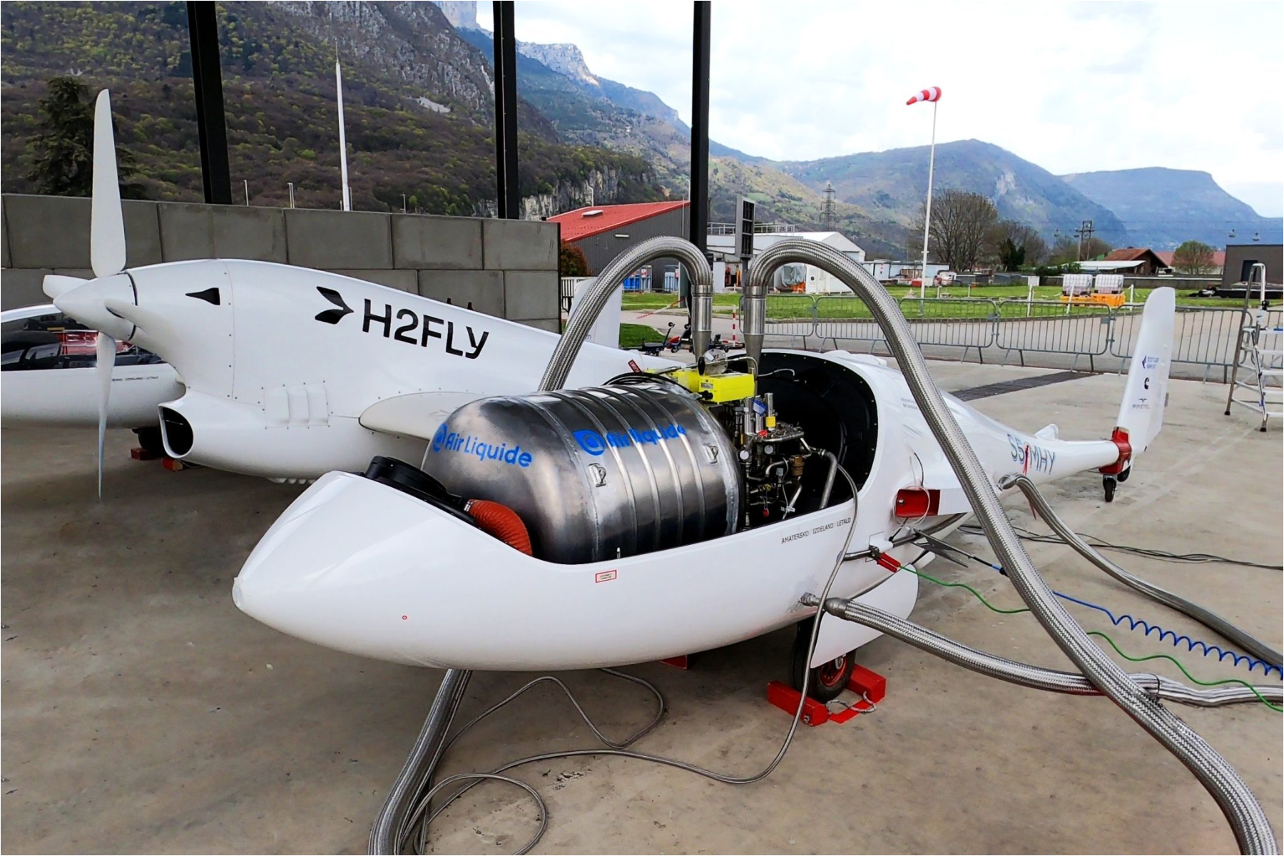 Air Liquide propulsa el primer vuelo a hidrógeno líquido como combustible