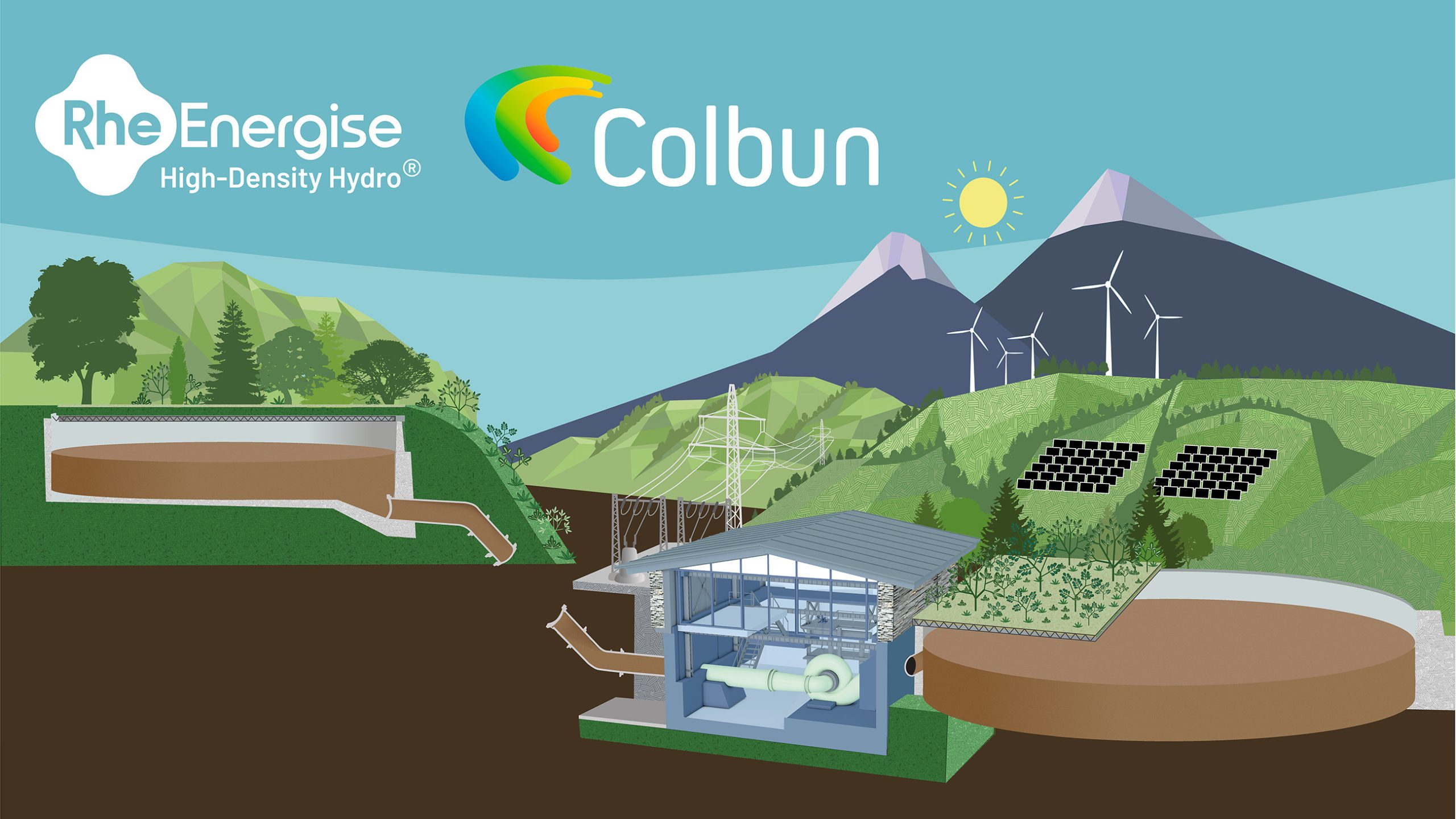 Rhe-Energise y Colbún firman acuerdo para desarrollar innovadora forma de almacenamiento