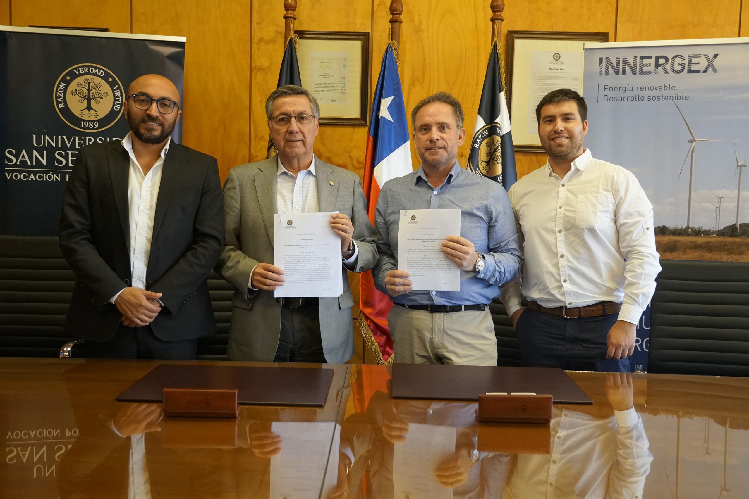 Innergex y Universidad San Sebastián firman convenio de cooperación