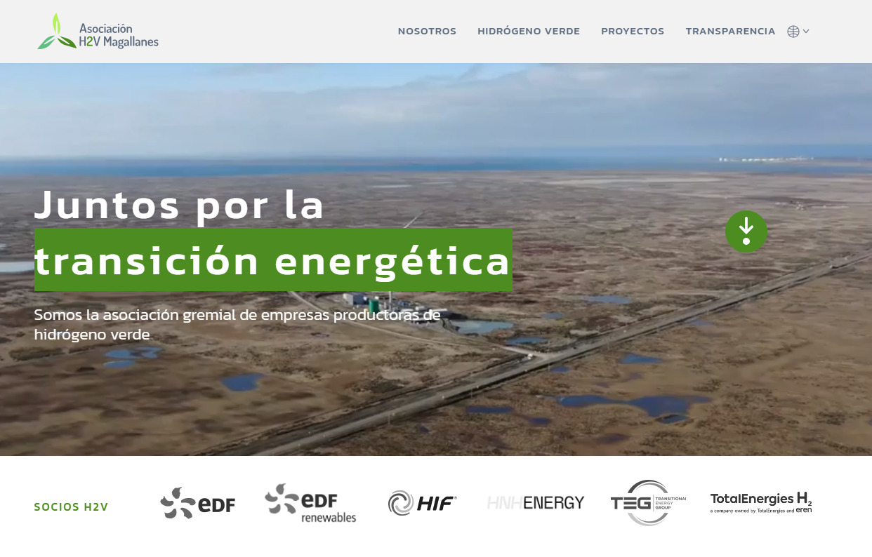 H2V Magallanes anuncia el lanzamiento de su sitio web