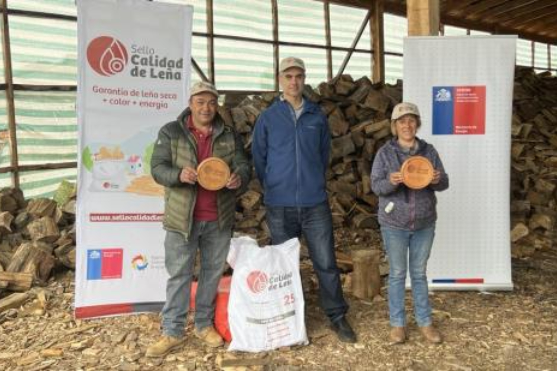 Aysén: Lanzan el Sello Calidad de Leña 2024 en Valle Simpson