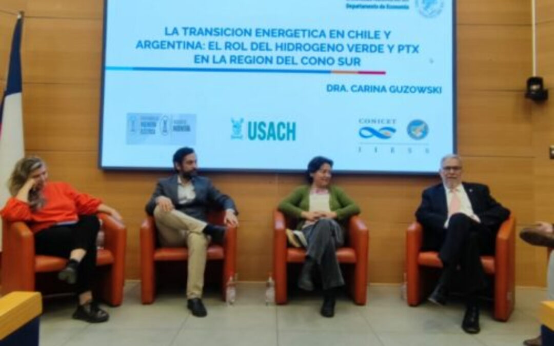 Expertos abordan en rol del hidrógeno verde en la transición energética de Argentina y Chile