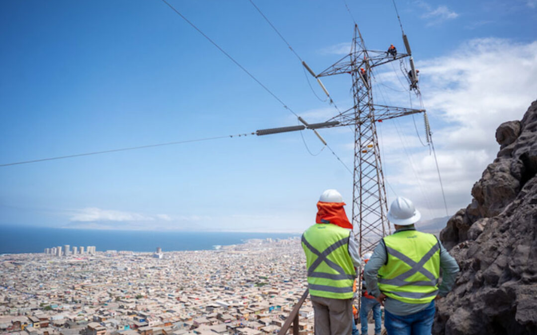 Transelec finaliza reemplazo de conductores en línea de transmisión en Antofagasta