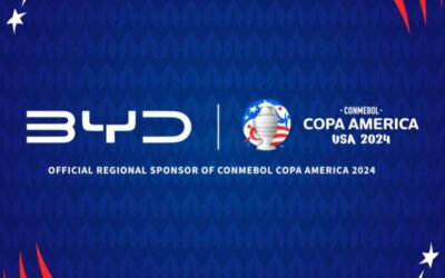 BYD se une con la CONMEBOL COPA AMÉRICA USA 2024™ como Partner Oficial