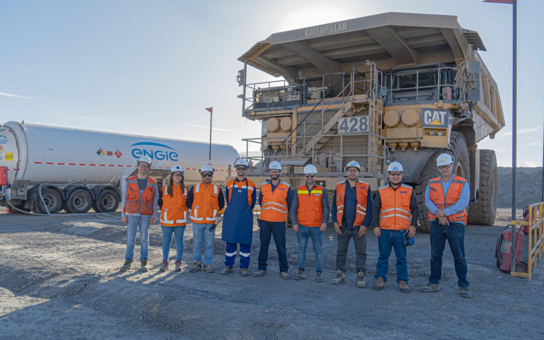 CMP y Engie Chile prueban funcionamiento de primer camión de extracción en Chile que opera en base a gas natural