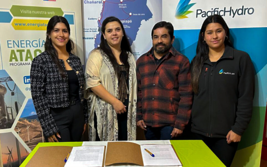 Pacific Hydro Chile y PTI Energía Atacama firman convenio de colaboración