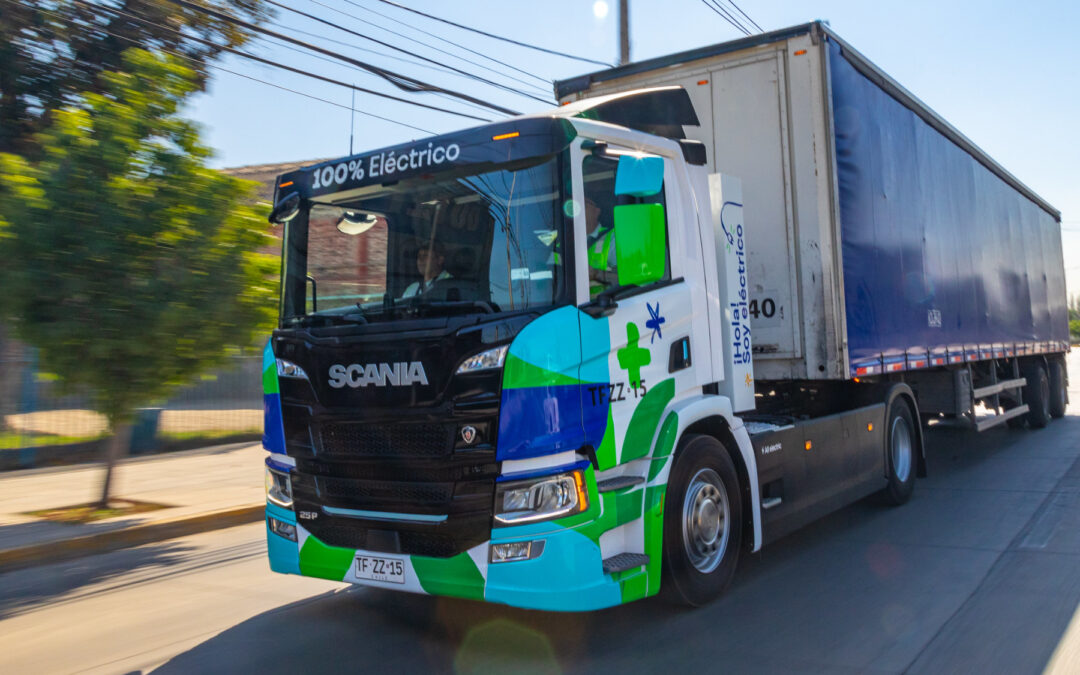 Scania anuncia llegada de camión 100% eléctrico