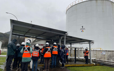 SEA Aysén realiza visita técnica por proyecto de almacenamiento de combustible